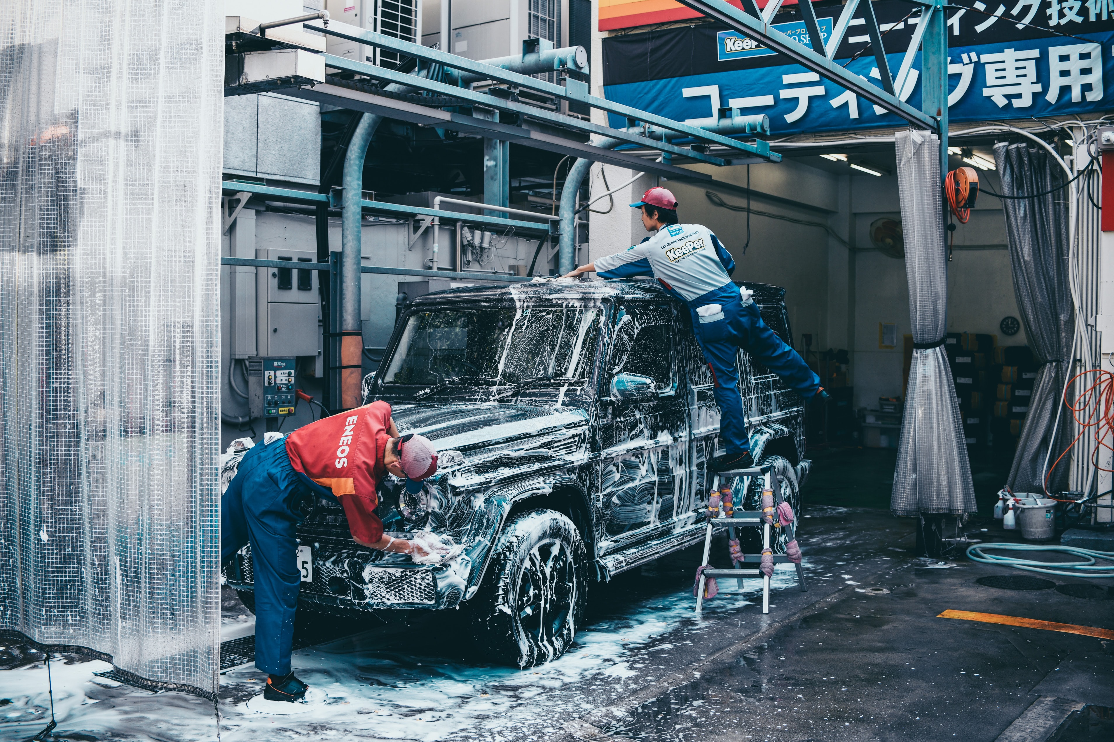 car washed by hand 2